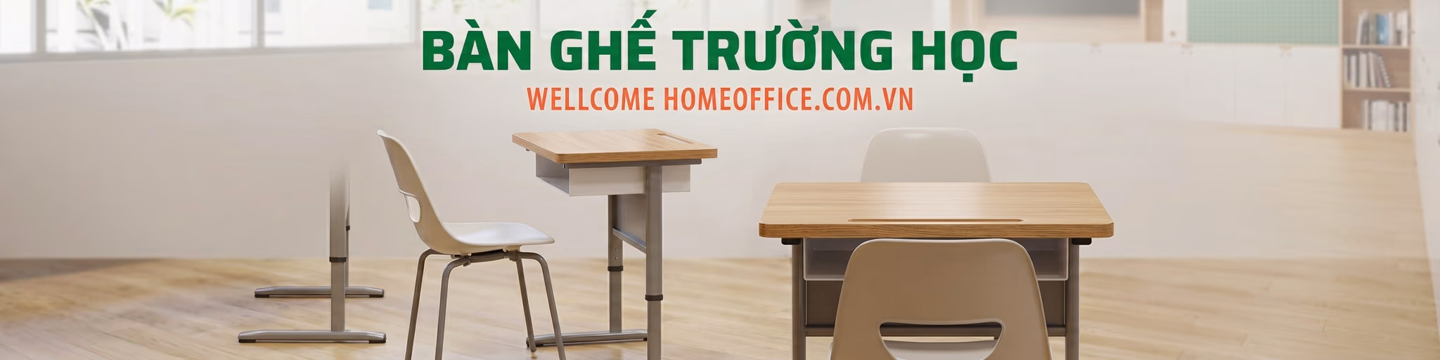 bàn ghế trường học Xưởng Mộc HACHI
